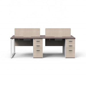 Face to face workstations 4 seater office desk